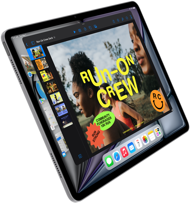 iPad Air w kolorze gwiezdnej szarości