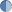 Blau in zwei Farbtönen