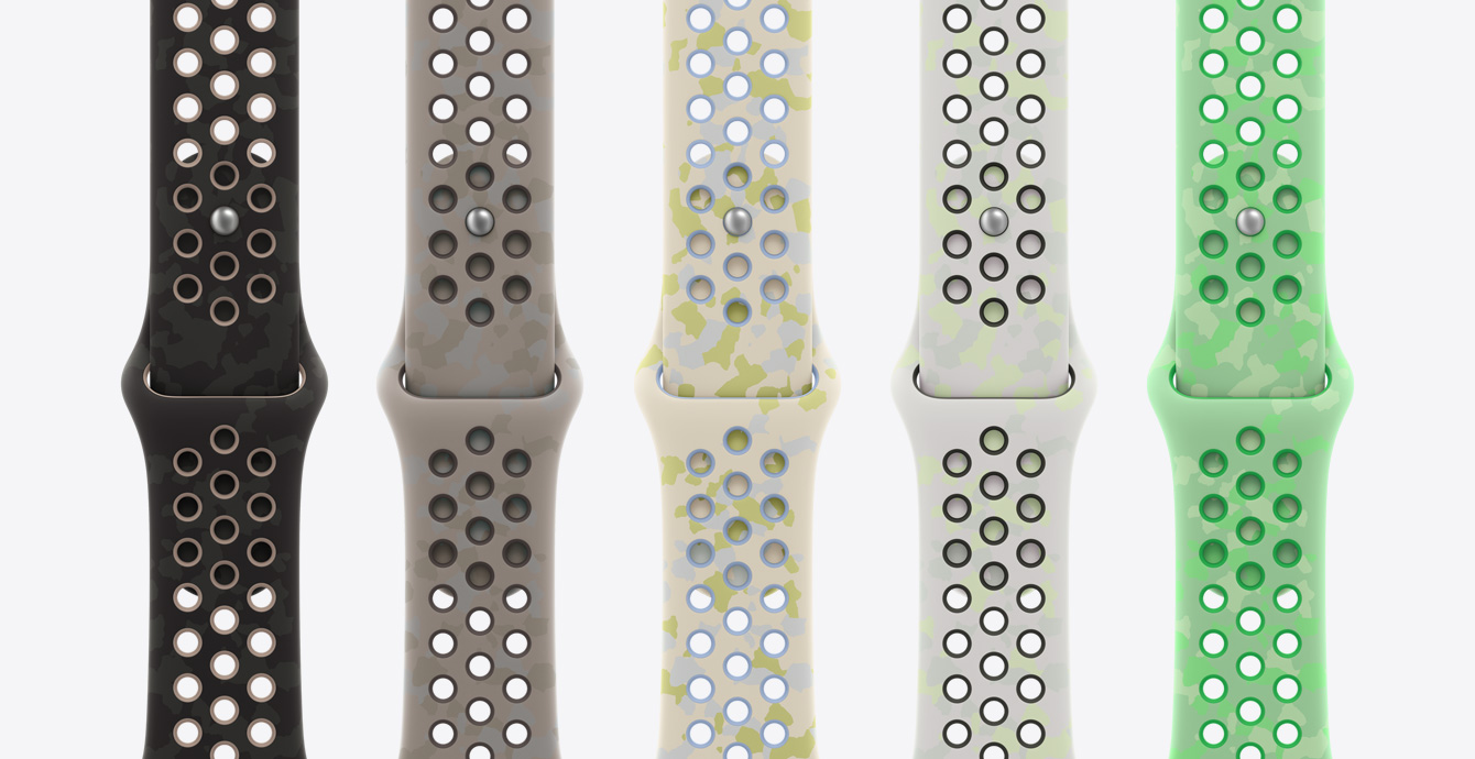 Nike Sport Bands in varying colours