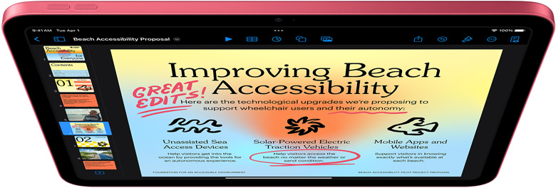 Keynote på iPad