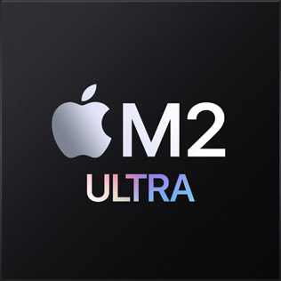 M2 Ultra čips
