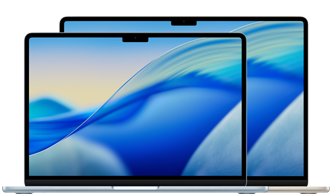 MacBook Air 13 pollici e 15 pollici
