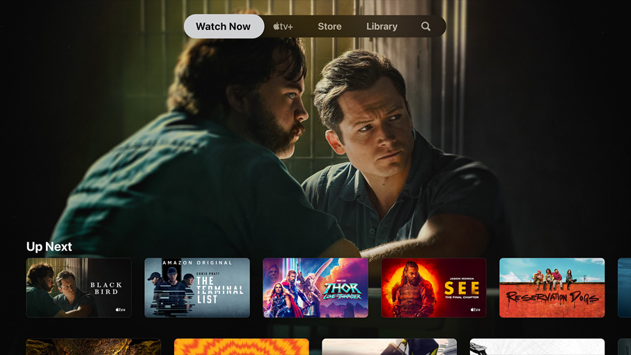 Apple TV App UI