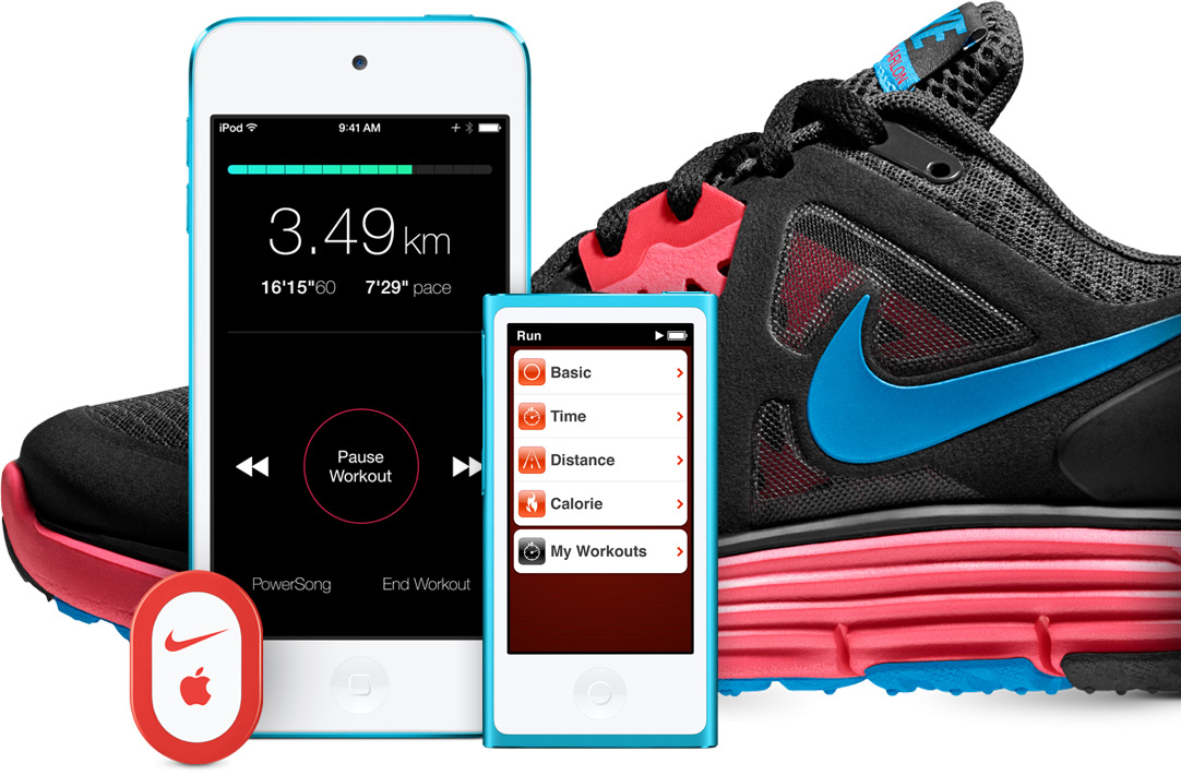 Run or workout with Nike iPod. - Apple (CA)