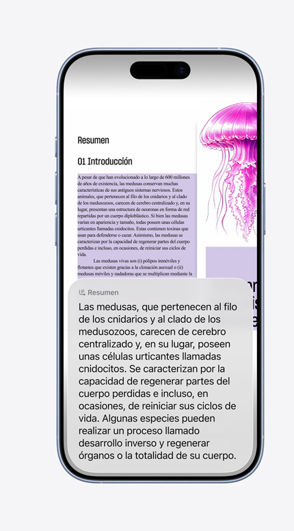 Pantalla de un iPhone con la inteligencia visual en un proyecto de decoración de interiores