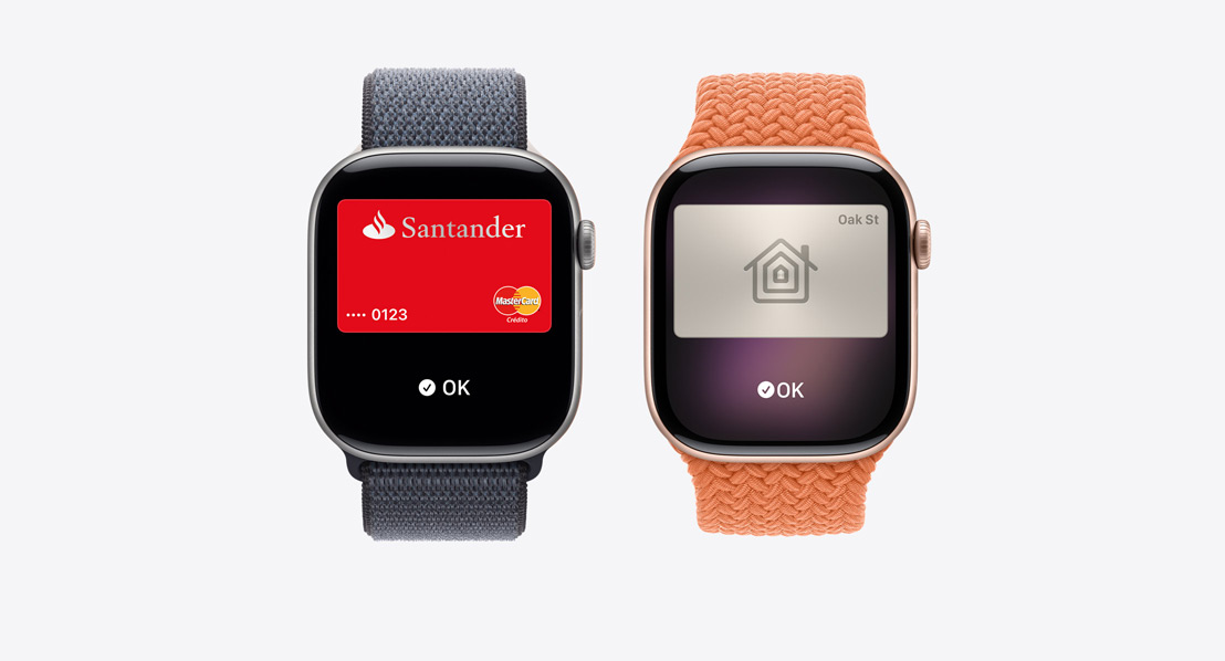 Apple Watch Series 11, pantalla Apple Pay, Apple Card, app Cartera de Apple, tarjeta de transporte público, tarjeta de llaves de casa