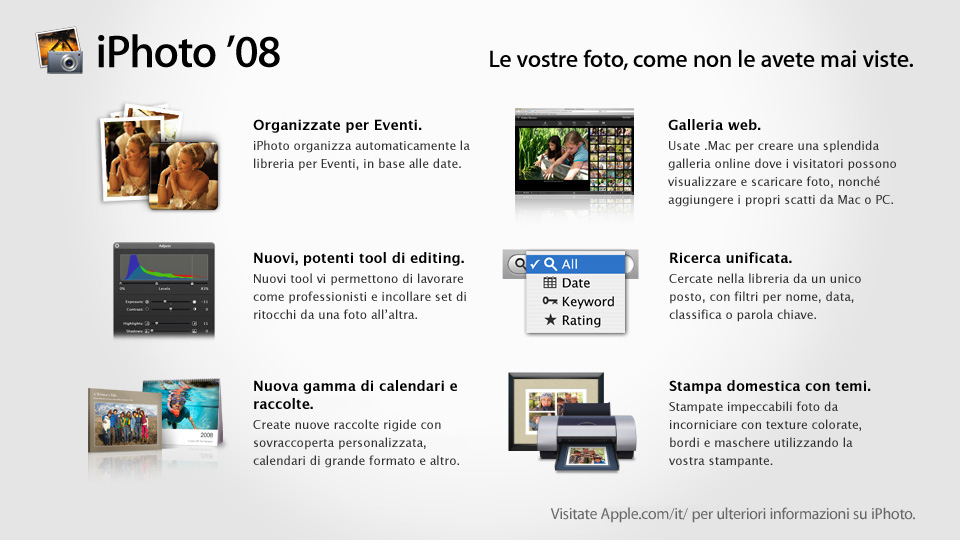 iphoto mac download italiano