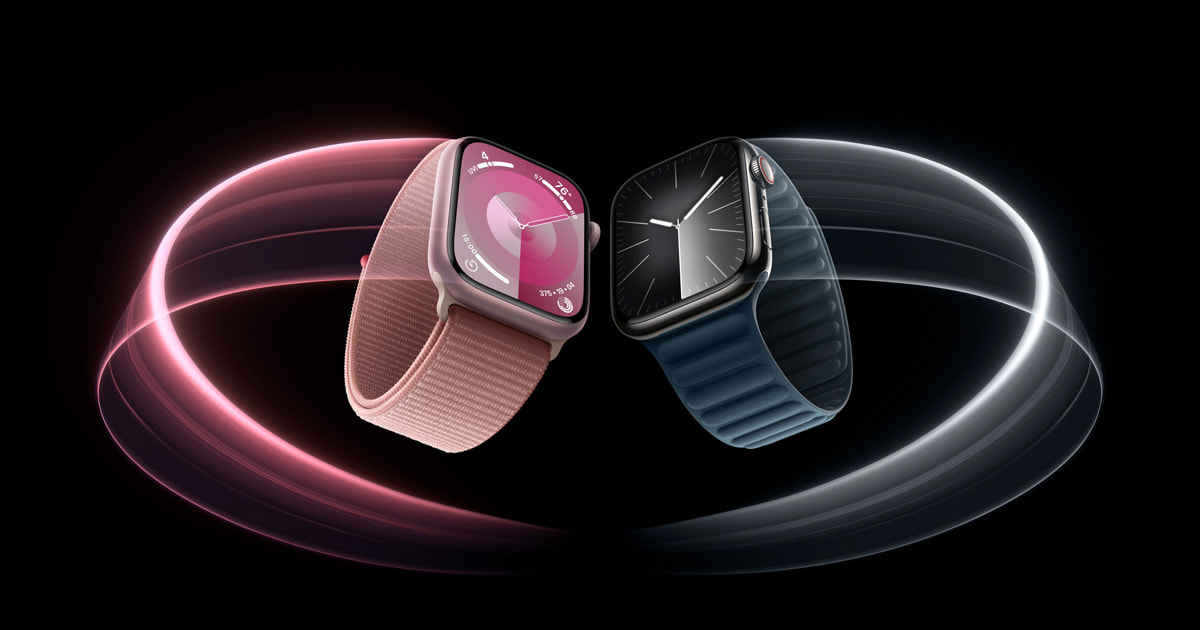 Apple تطرح Apple Watch Series 9 الجديدة الأكثر تطوراً - Apple (AE)
