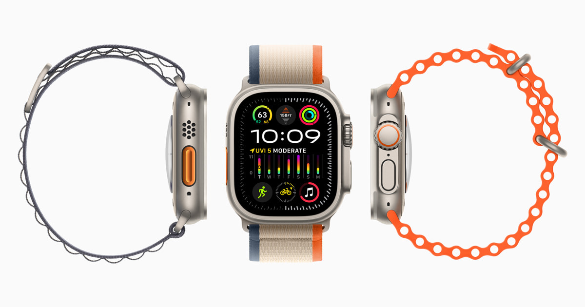 Apple unveils Apple Watch Ultra 2 - Apple (CA)
