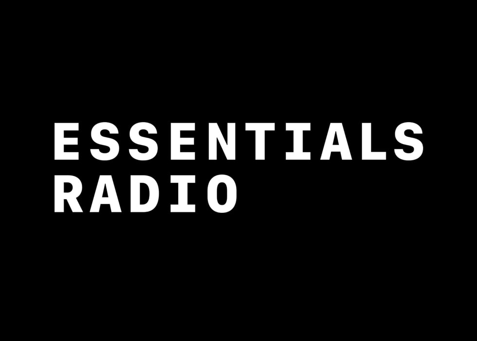 Arte gráfico para el programa Essentials Radio en Apple Music.