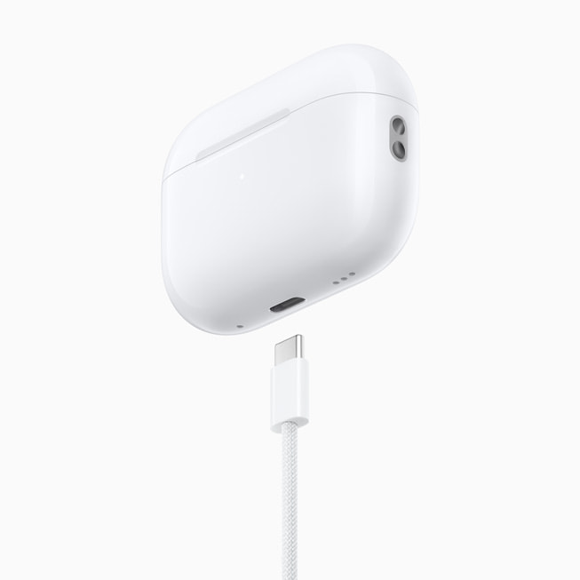 AirPods Pro 2nd generation with USB‐C charging are shown.
