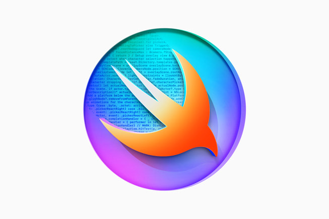 Logo programovacího jazyka Swift