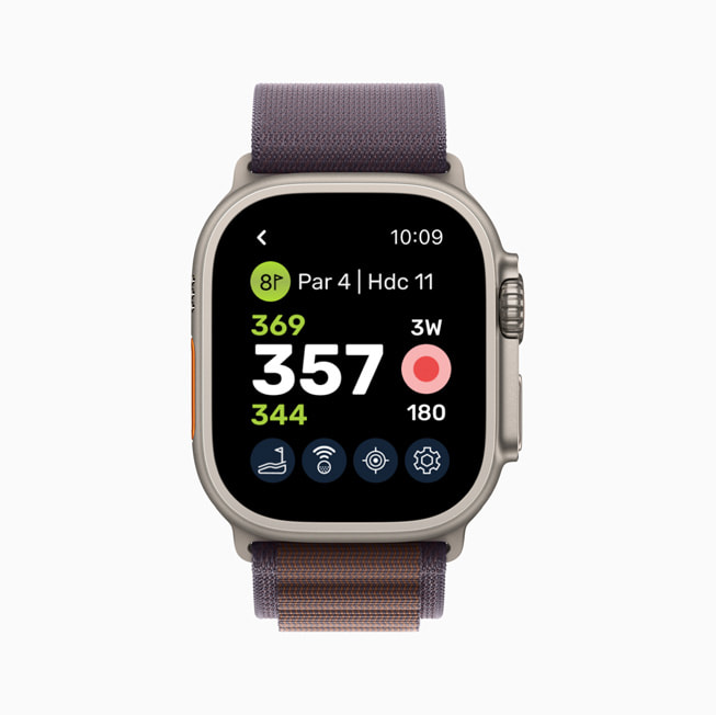 Na Apple Watch se zobrazuje aplikace TheGrint