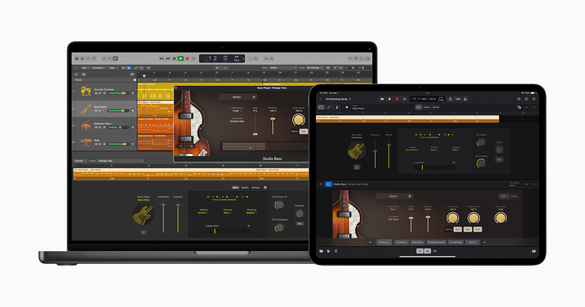 Logic Professional takes music-making to the following degree with new AI options