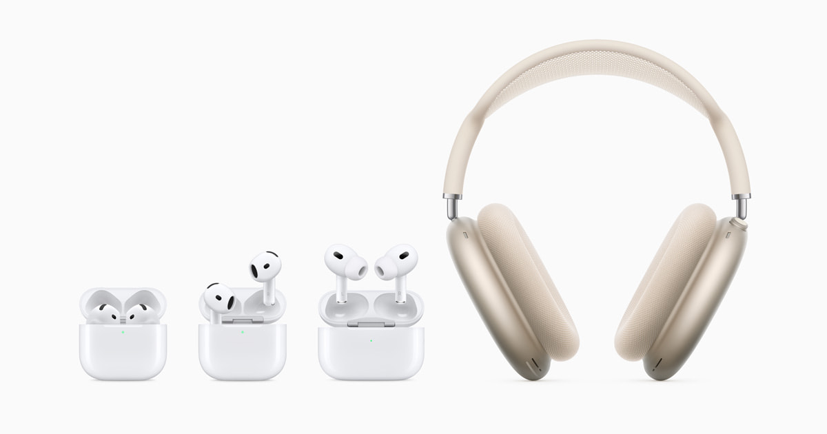 Apple introduces AirPods 4 and a hearing health experience with AirPods Pro 2