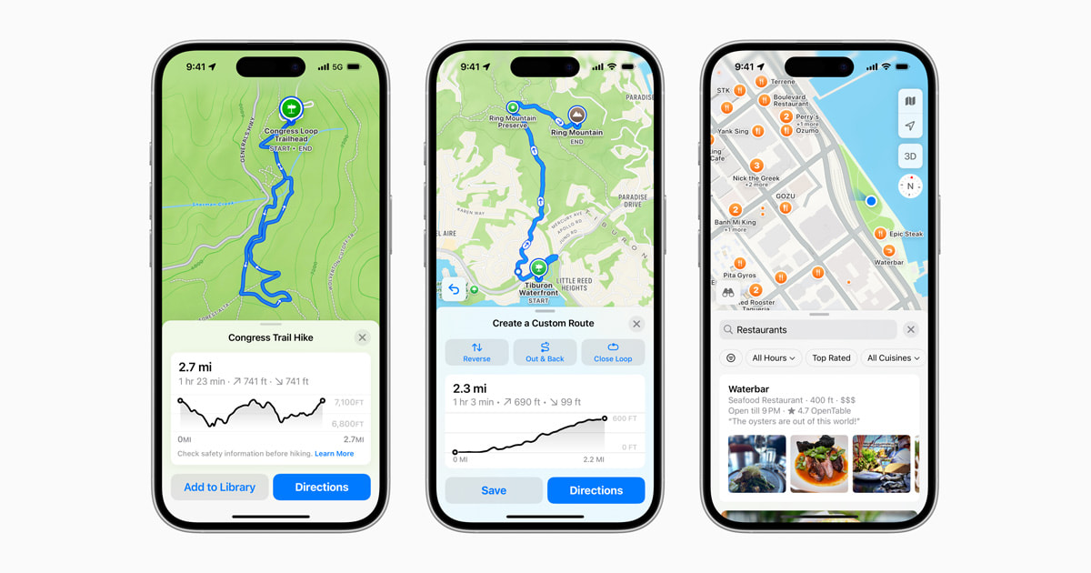 Apple Maps introduces new ways to explore the world