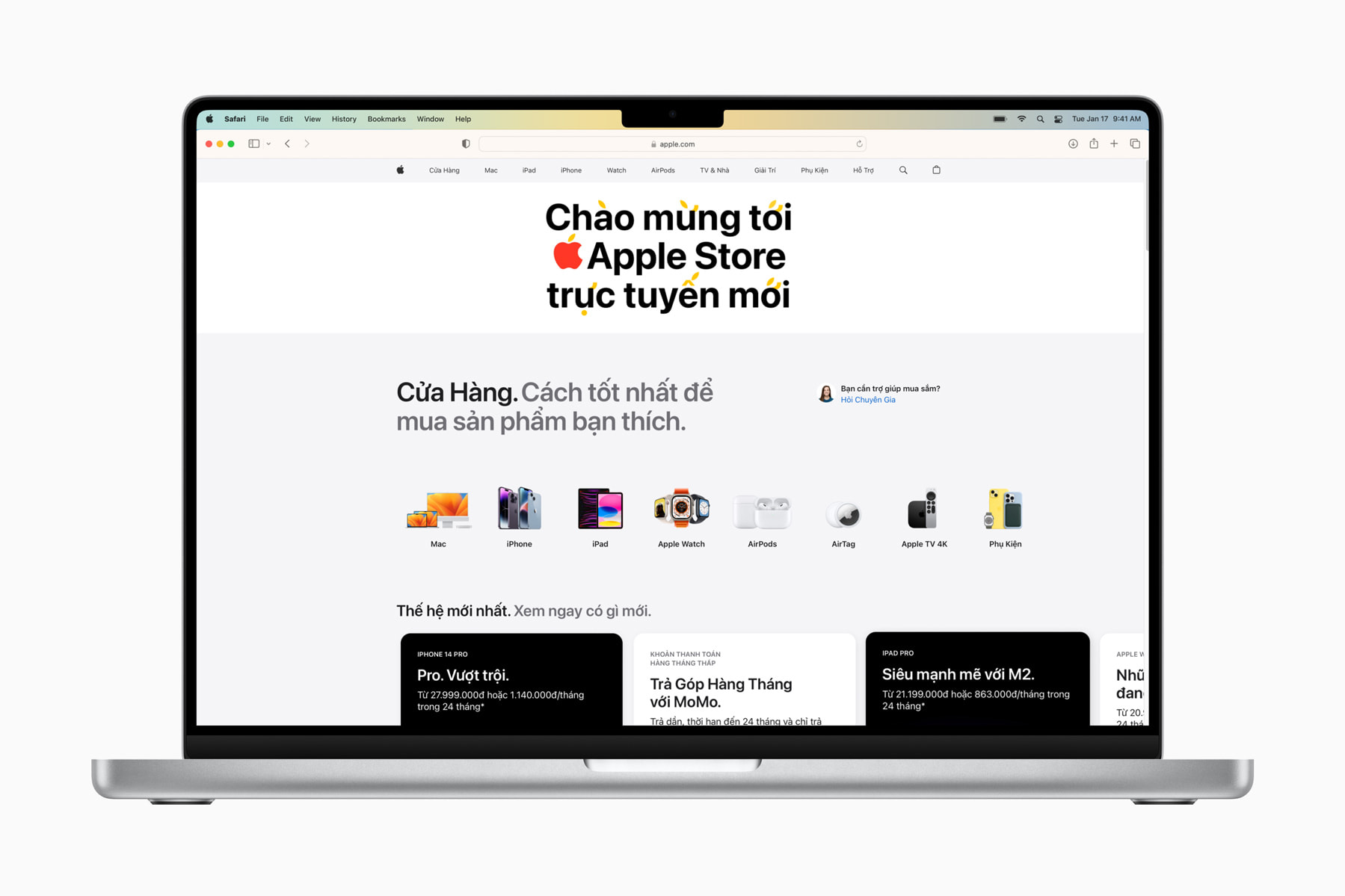 Apple launches Apple Store online in Vietnam - Apple (CM)