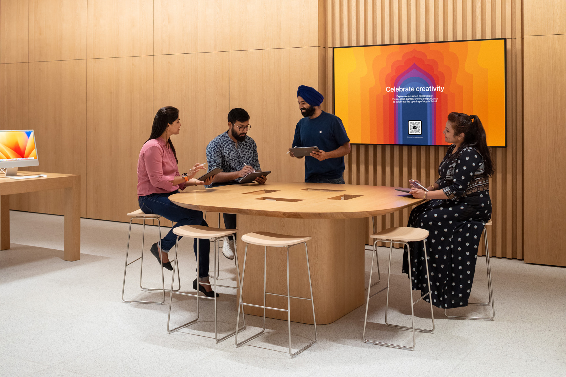 Apple Saket will open this Thursday, April 20, in New Delhi Apple (IN)