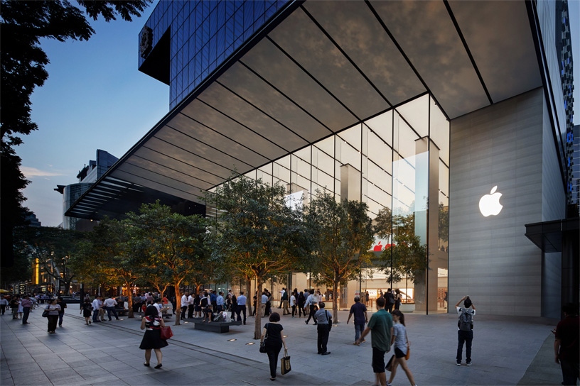 Apple Orchard Road in Singapore: structural glazing façade - seele