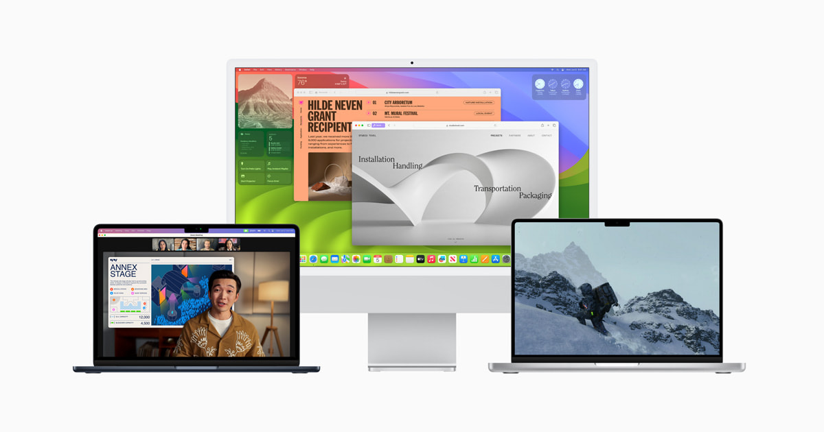 macOS Sonoma offre nuove funzioni per migliorare produttività e creatività  - Apple (IT)