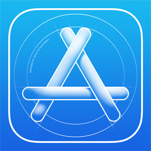 Se muestra el logotipo de la app Apple Developer.