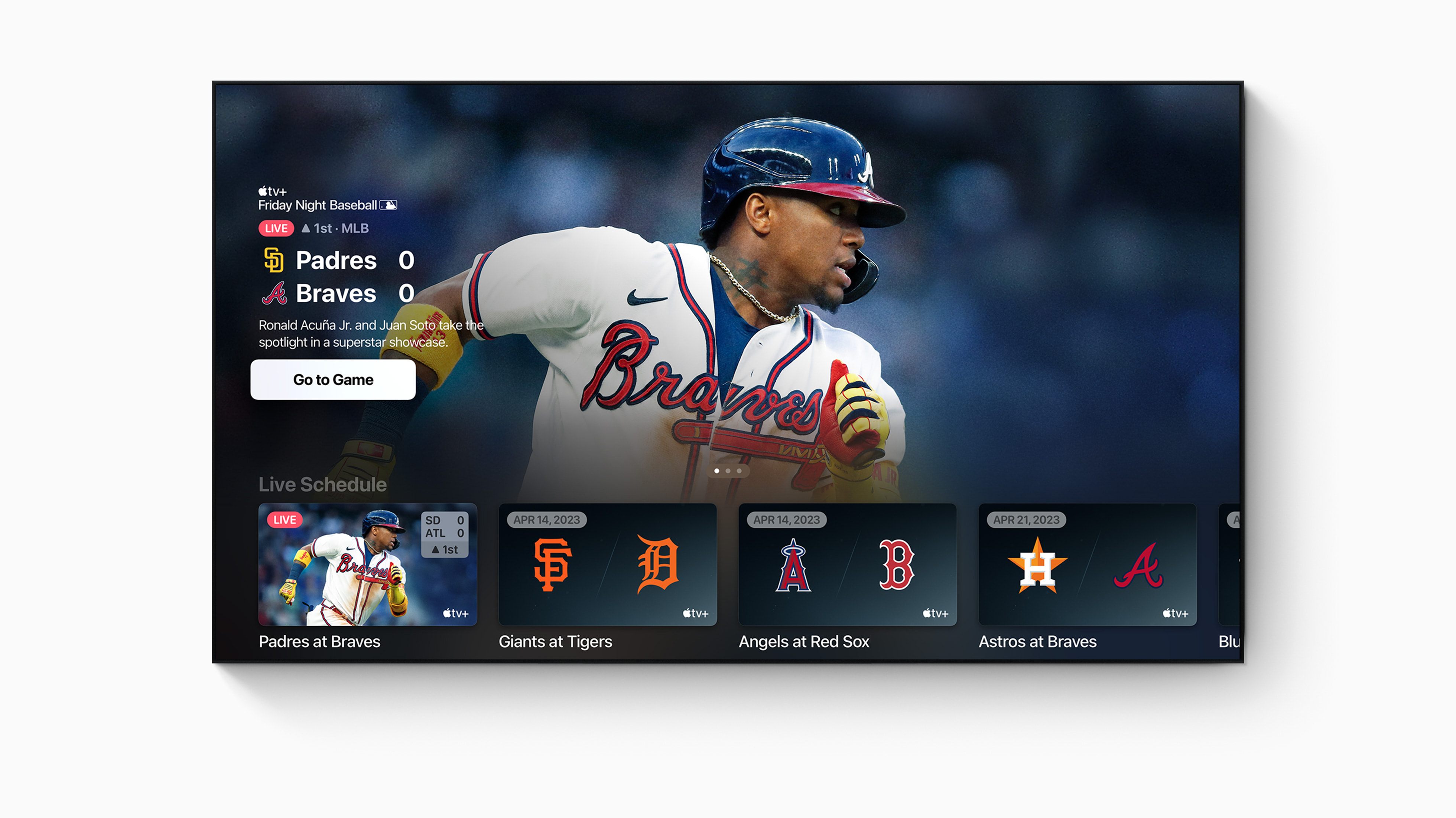 Friday Night Baseball“ auf Apple TV+ startet wieder am 7