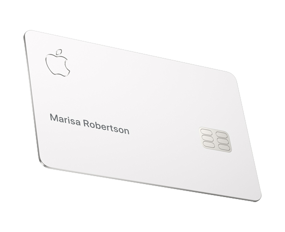 Titanium Apple Card.