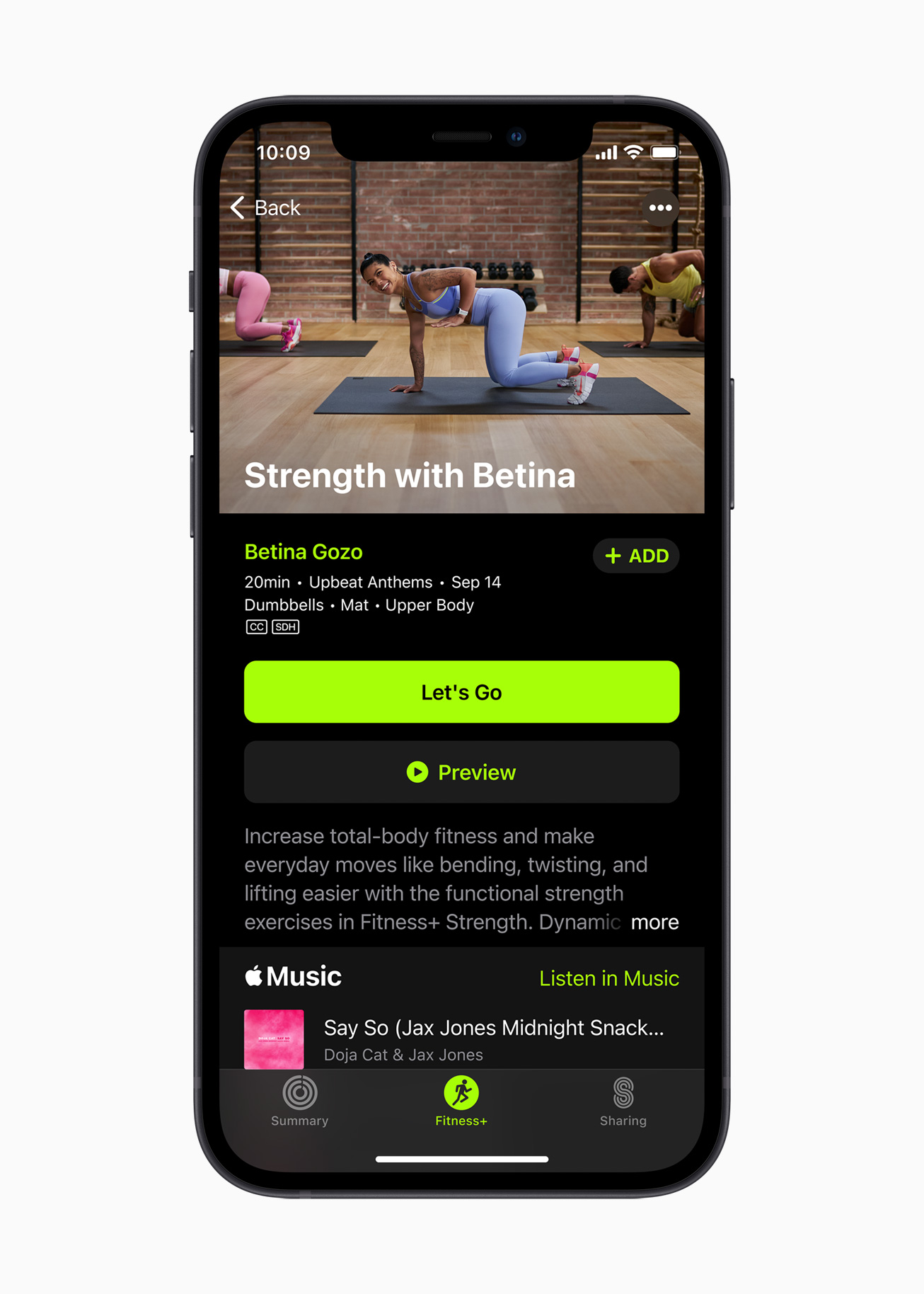 Apple Fitness+ The future of fitness launches 15 December Apple (AU)