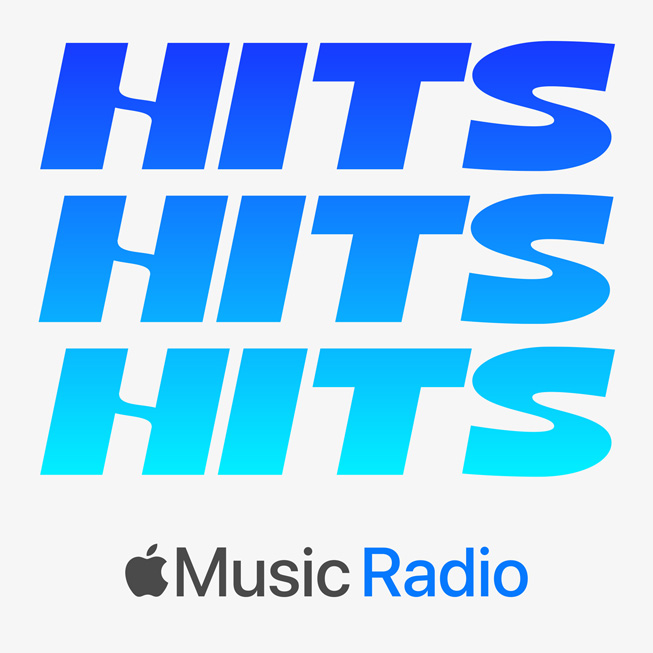 Radio station cover art for Apple Music Hits.