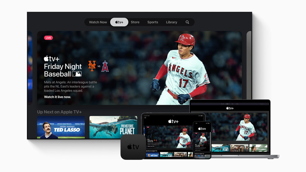 Apple and Major League Baseball announce July “Friday Night Baseball