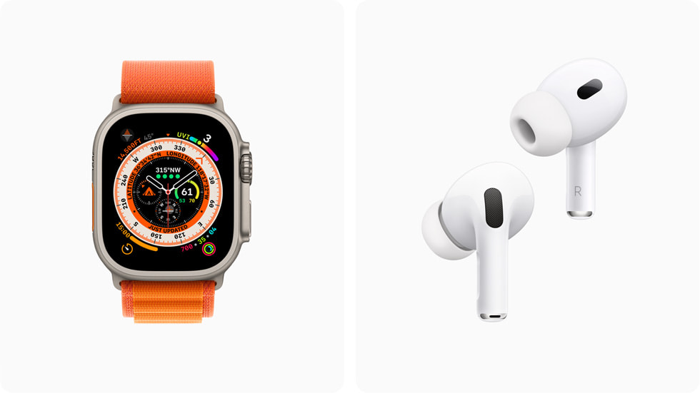 Apple Watch Ultra and next-generation AirPods Pro available in