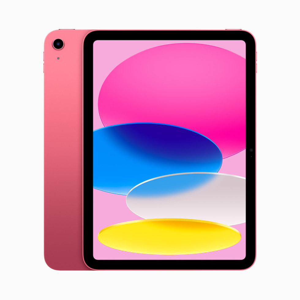 全新粉紅色 iPad。