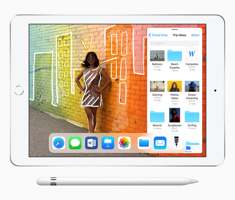 Apple Introduces New 9 7 Inch Ipad With Apple Pencil Support Apple