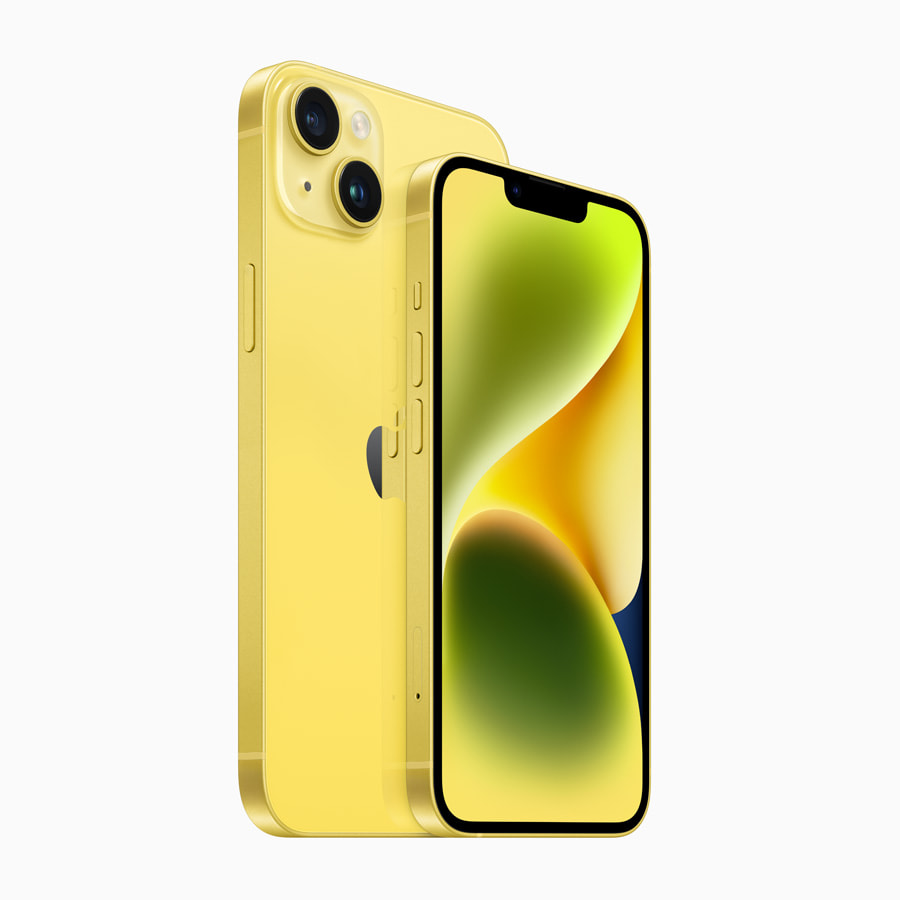 Amarillo maravilloso Apple presenta los nuevos iPhone 14 y iPhone