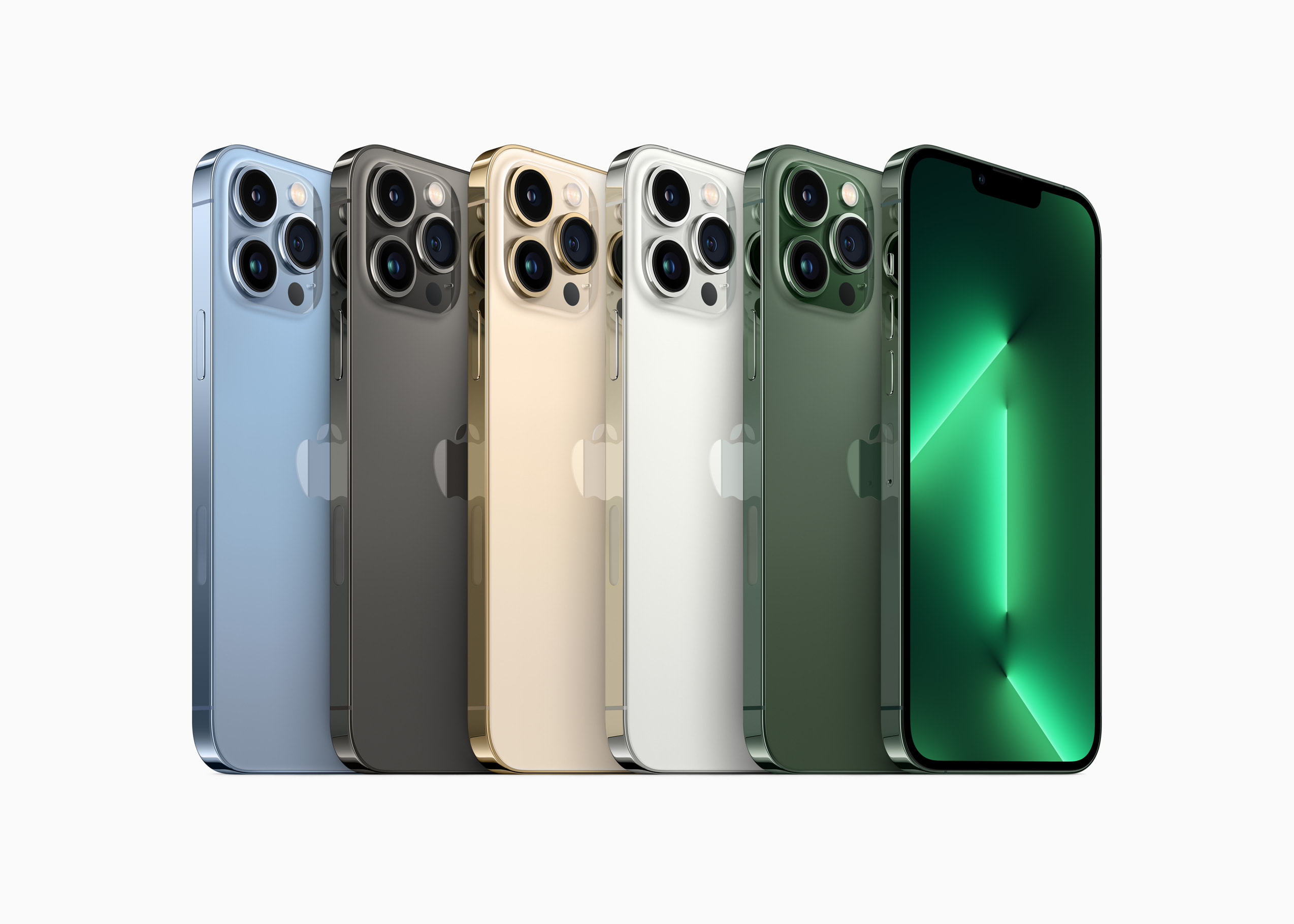 Green iPhone 13 & 13 Pro are STUNNING! Color Comparison