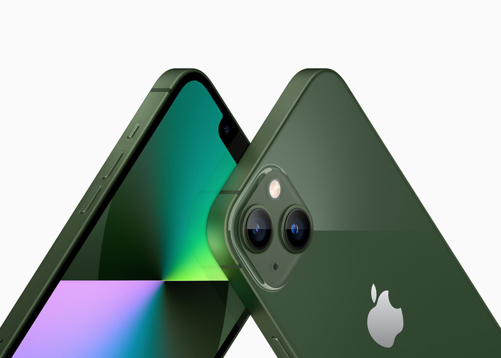 Apple、iPhone 13のラインナップに加わった魅力的な新しいグリーンの 