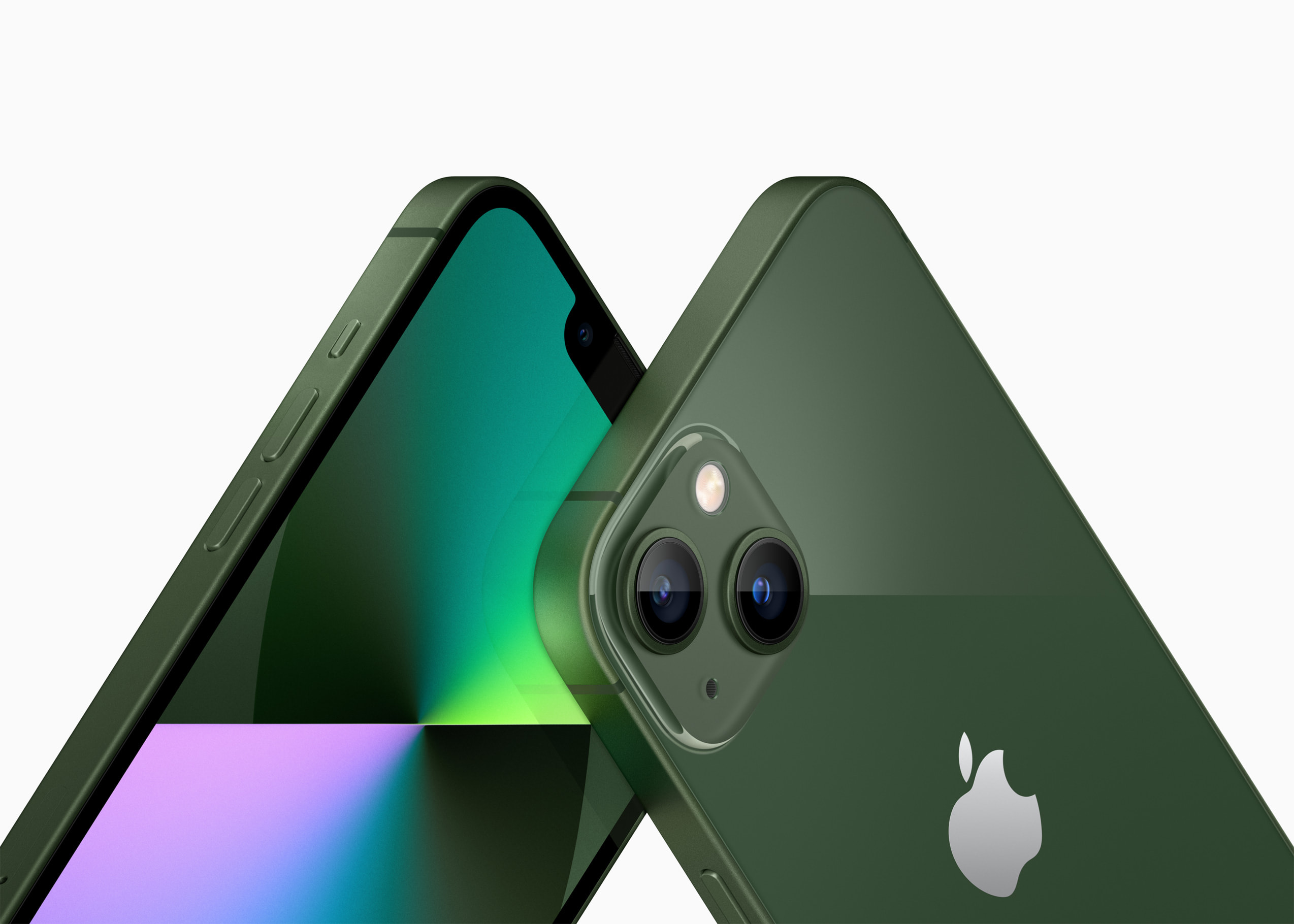 Apple présente de superbes nouvelles finitions vertes pour sa gamme iPhone  13 - Apple (FR)