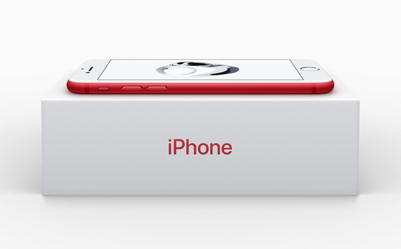 Apple introduces iPhone 7 and iPhone 7 Plus (PRODUCT)RED Special
