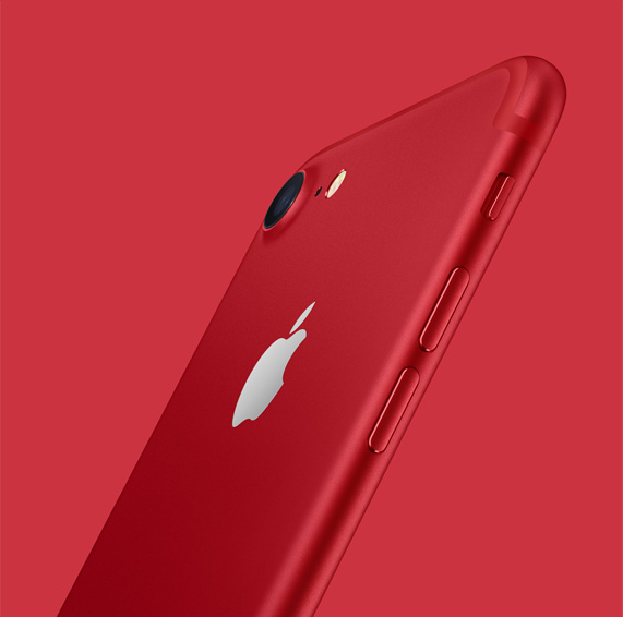 introduces iPhone 7 and iPhone 7 Plus (PRODUCT)RED Edition