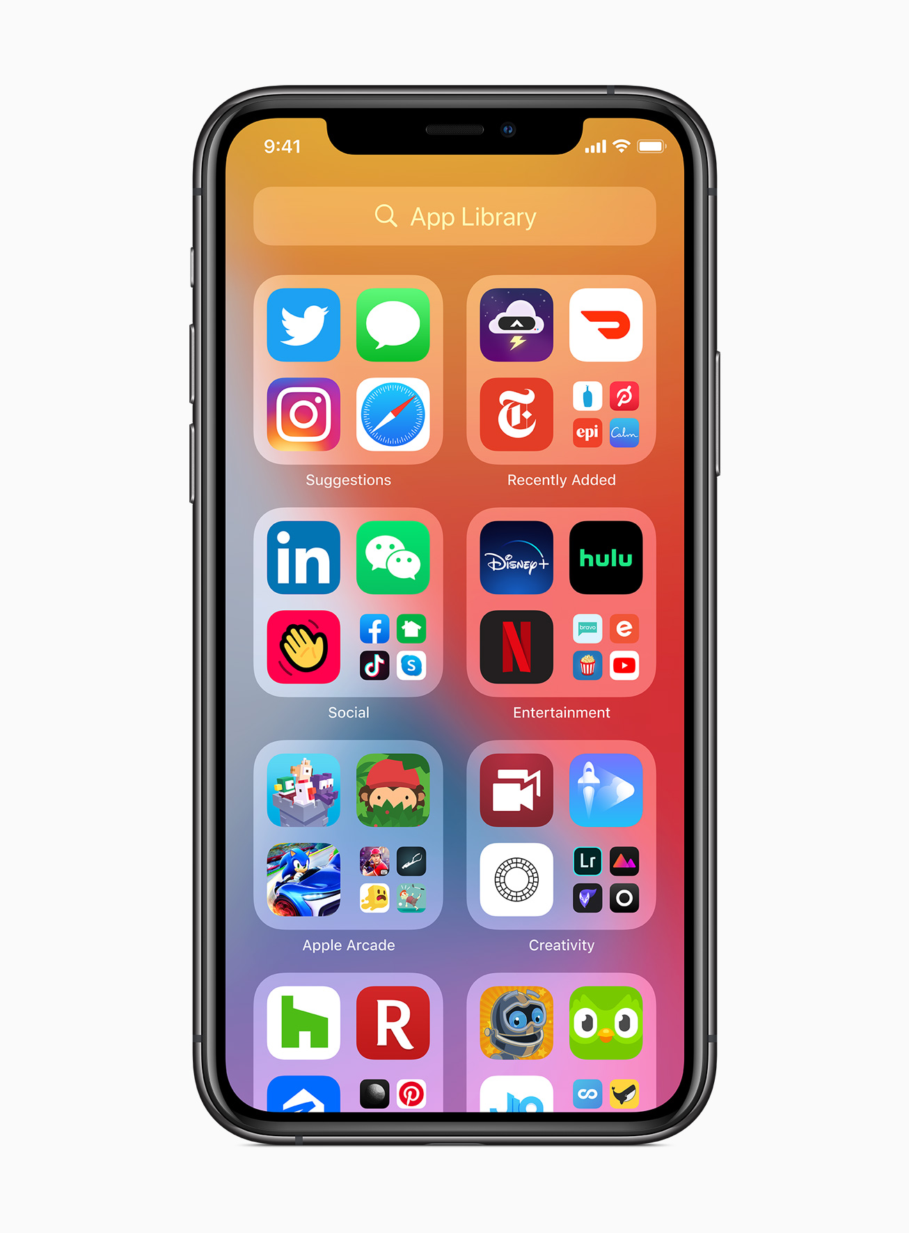 no home screen animation iphone