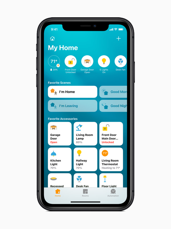 The new Home app in iOS 14.