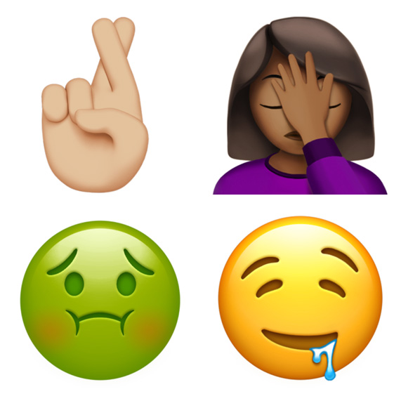the new ios 10.2 emojis