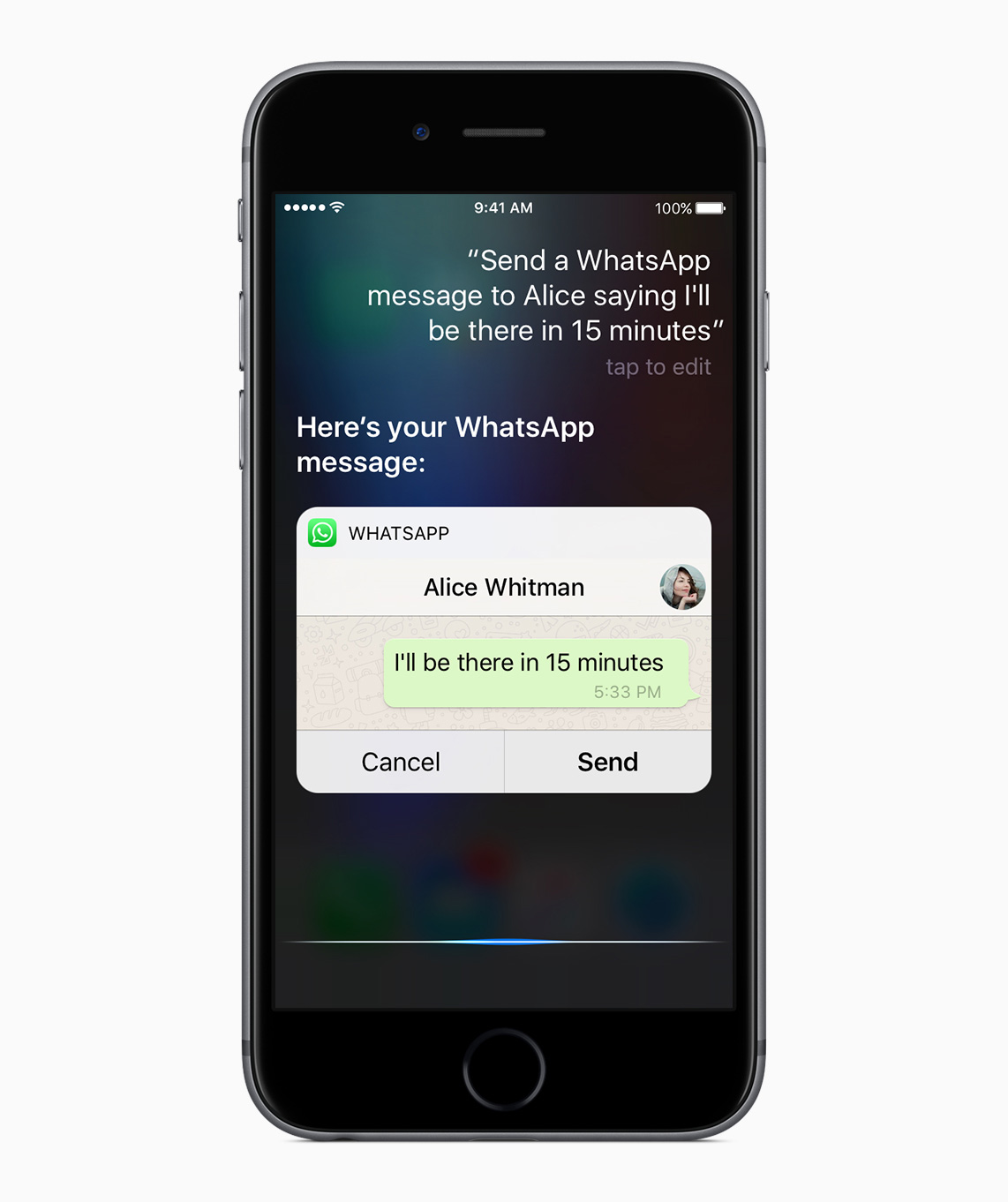 Whatsapp sending. Сири ватсап. WHATSAPP iphone. Голосовой помощник айос. Сири 10.