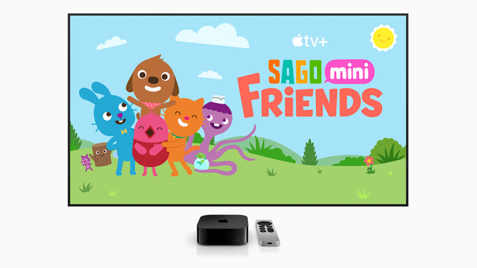 Die Apple Original Serie Sago Mini Freunde! auf Apple TV.
