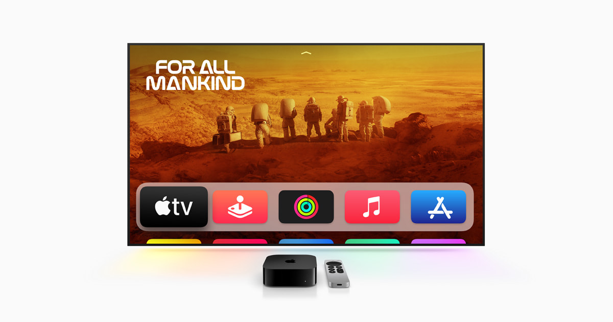 Apple stellt nächste Generation von Apple TV 4K mit noch mehr Power vor