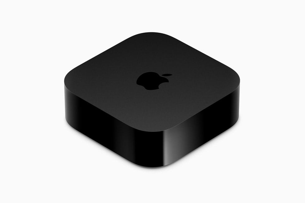The new Apple TV 4K is shown.