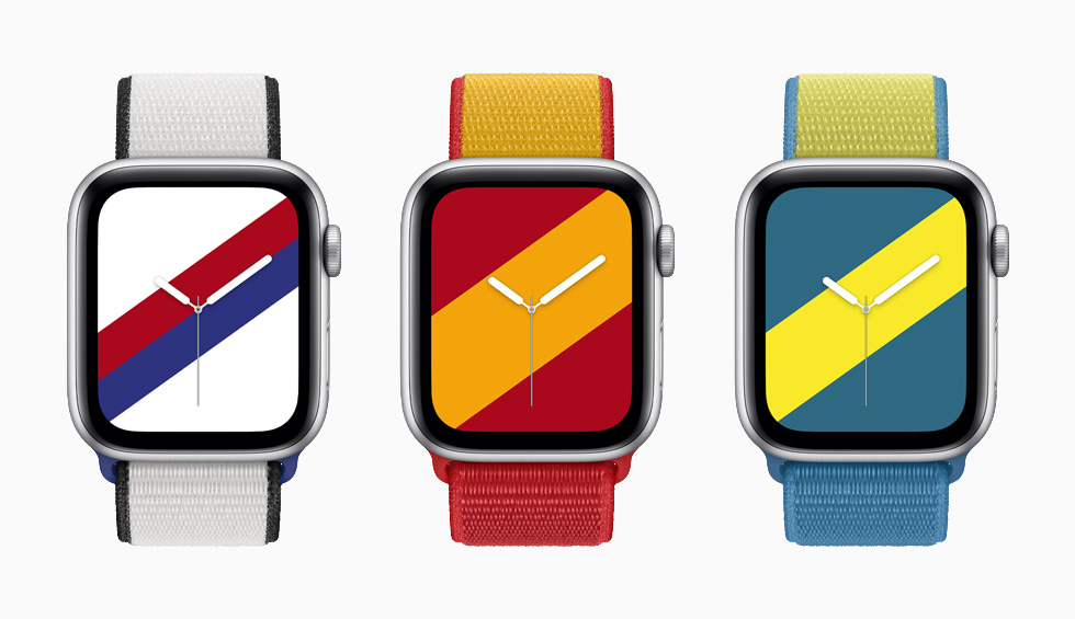 infrastructuur Spuug uit knoflook Apple Watch International Collection bands show love of country - Apple