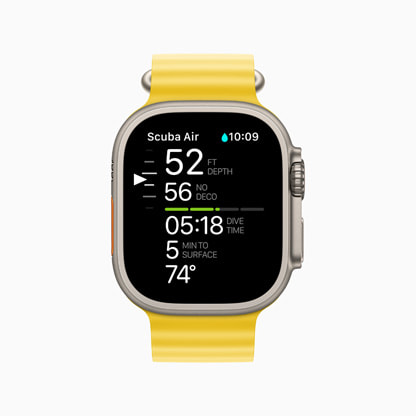 Oceanic+アプリケーションとApple Watch Ultraで新たな深さに到達