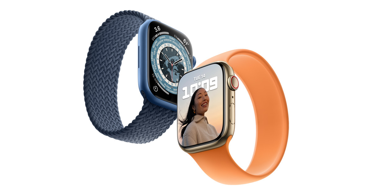 Apple Watch Series 7 於 10 月 8 日 (星期五) 開始預訂 Apple (台灣)