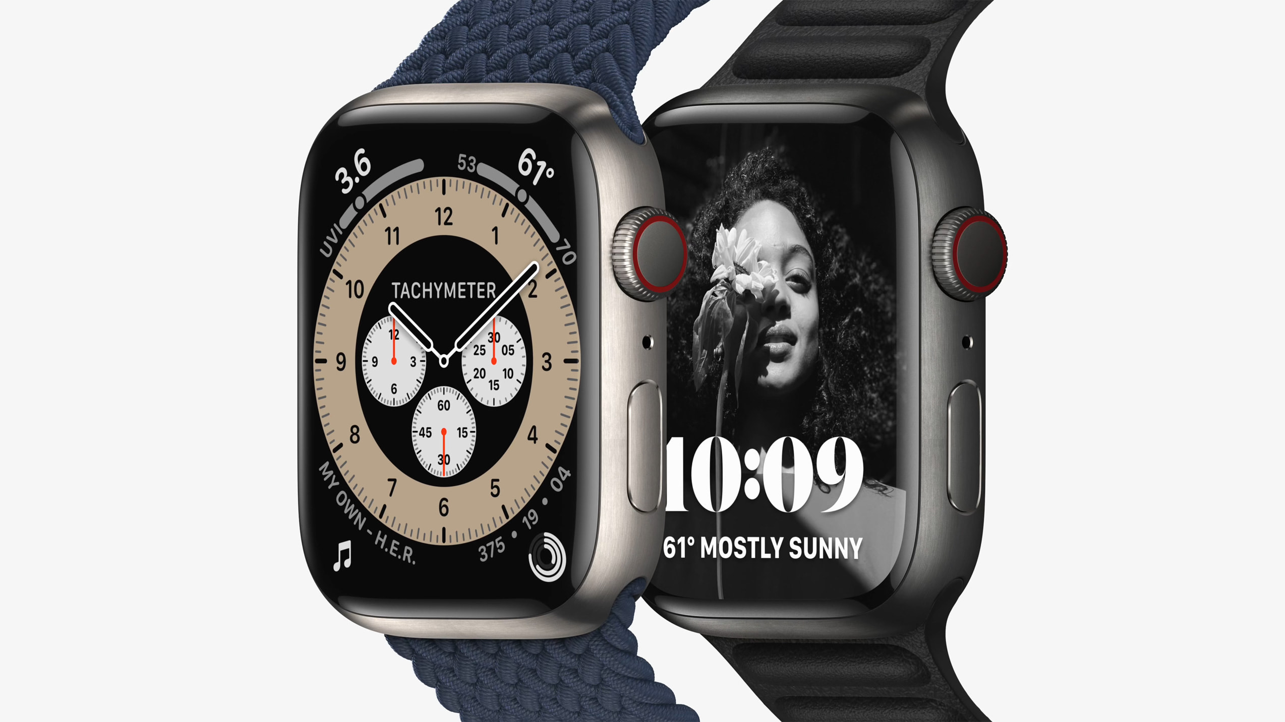 Apple Watch Edition series 7 45mm チタニウム
